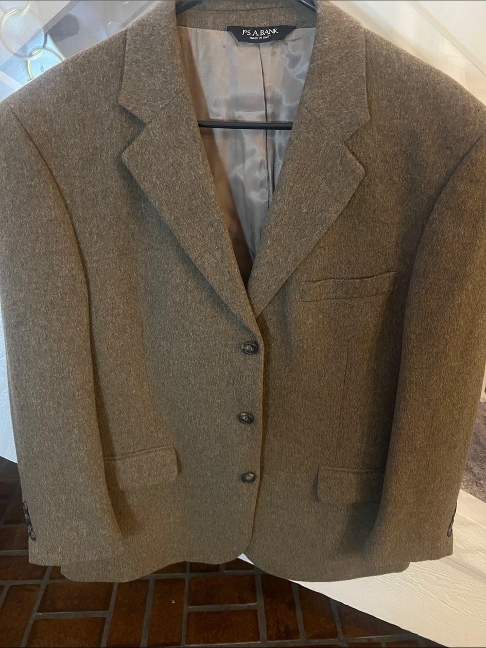Camel hair luxe sports coat 42S